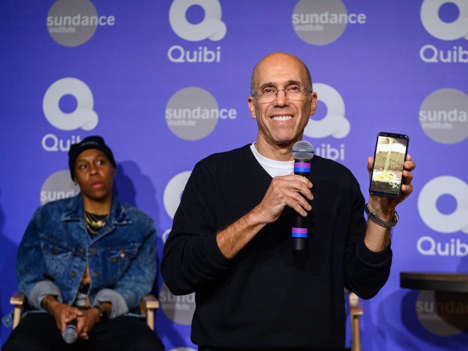 Quibi Jeffrey Katzenberg