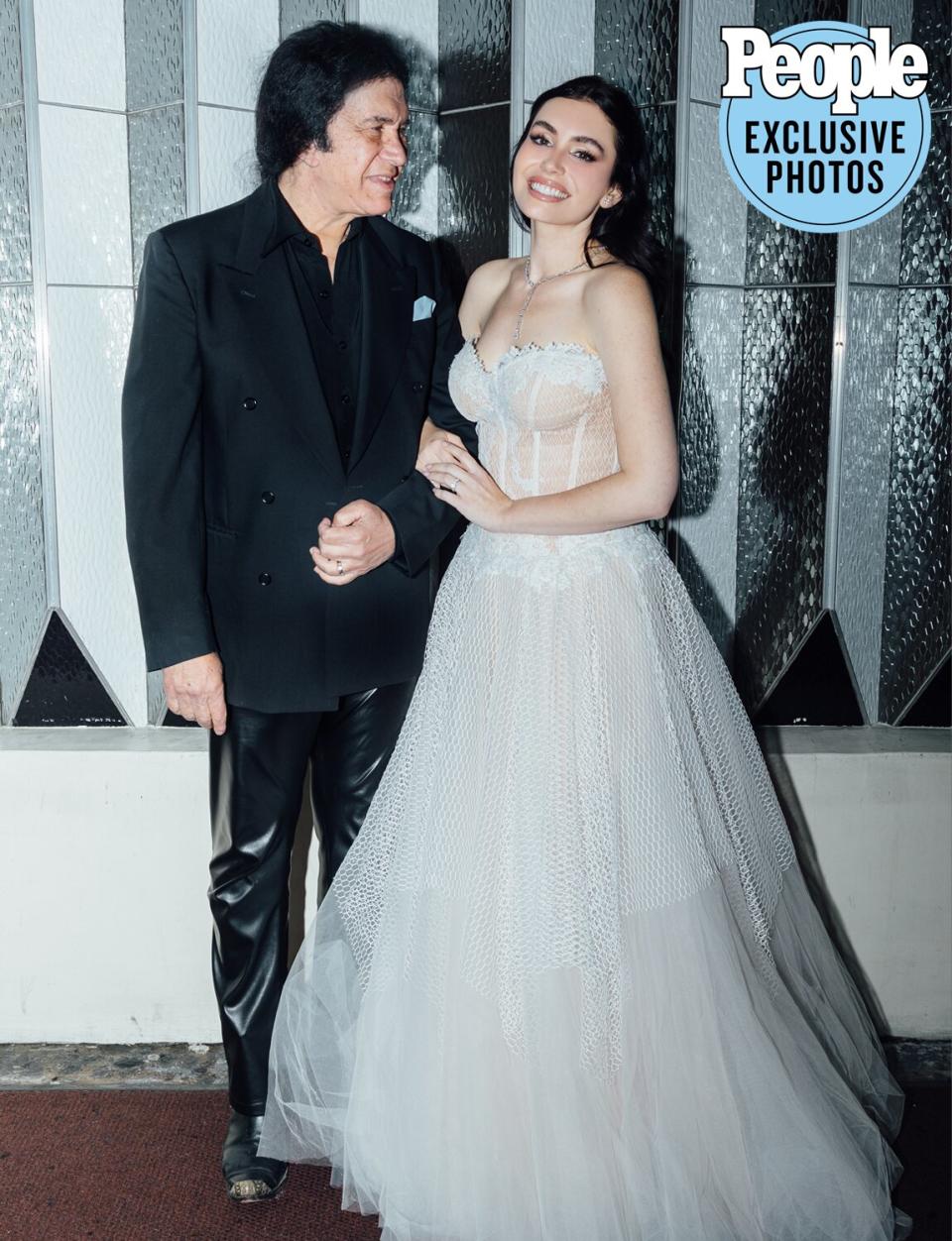 Gene Simmons' Daughter Sophie Wears 2 Dreamy Wedding Dresses to Marry ...