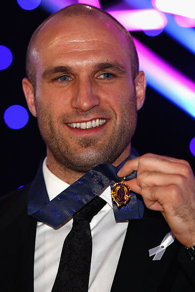 Despite missing the opening three rounds of the season, Chris Judd went on to win the 2010 Brownlow Medal with 30 votes.