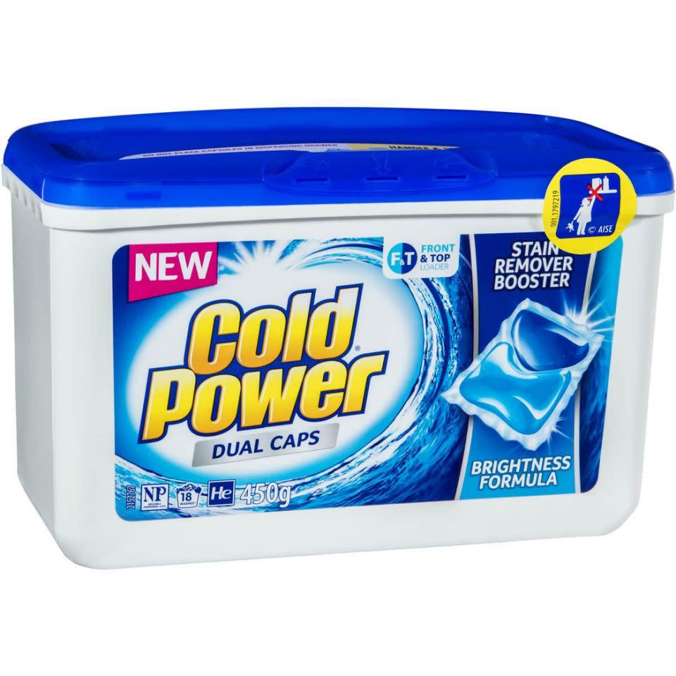 In Australia, a similar brand is Cold Power Dual Caps. Photo: Cold Power