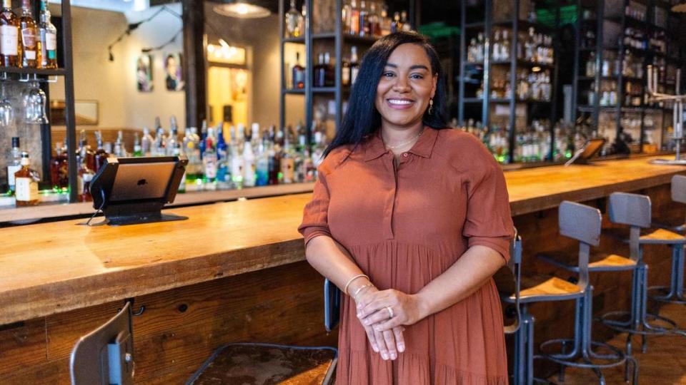 Ieasha Allen, co-owner of Creaux cocktail bar on Short Street, plans to open a new private dining club downtown on South Broadway.