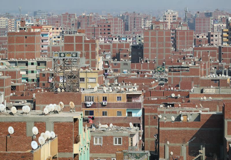 A general view of buildings in El-Khosous city, Al Qalyubia Governorate, north of Cairo