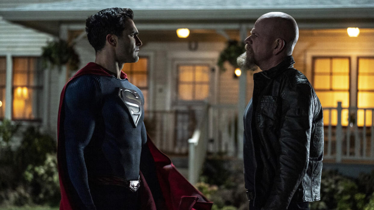  Tyler Hoechlin's Superman and Michael Cudlitz's Lex Luthor 