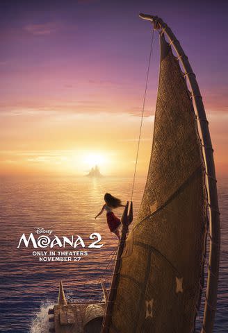 <p>Disney</p> Poster for <em>Moana 2</em> (2024)