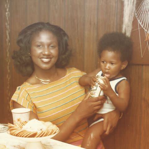 <p>Usher Instagram</p> Usher and his mother Jonnetta Patton.