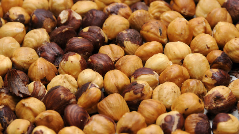 toasted hazelnuts