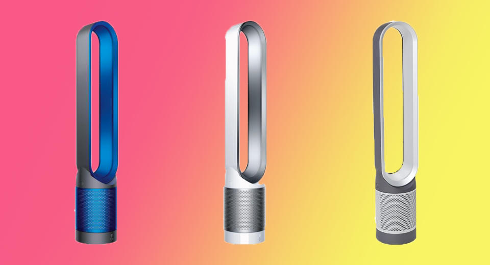 Dyson Pure TP01 Cool Tower HEPA Purifier and Fan with Remote. (Photo: HSN)