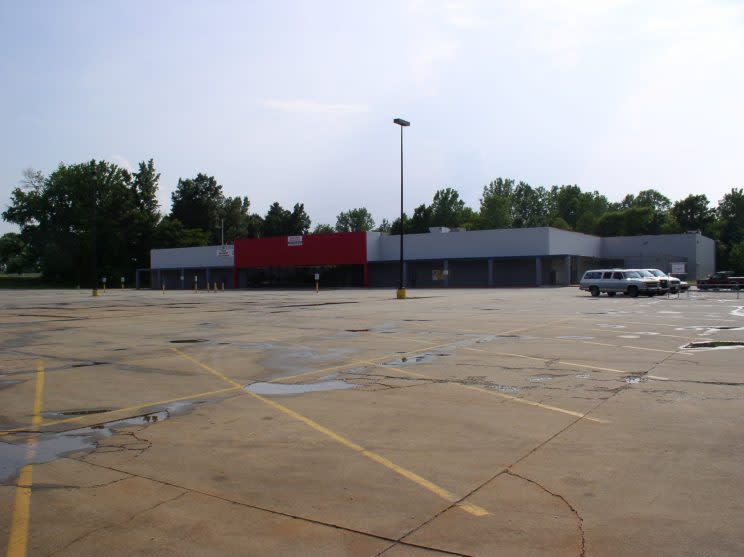 abandoned store