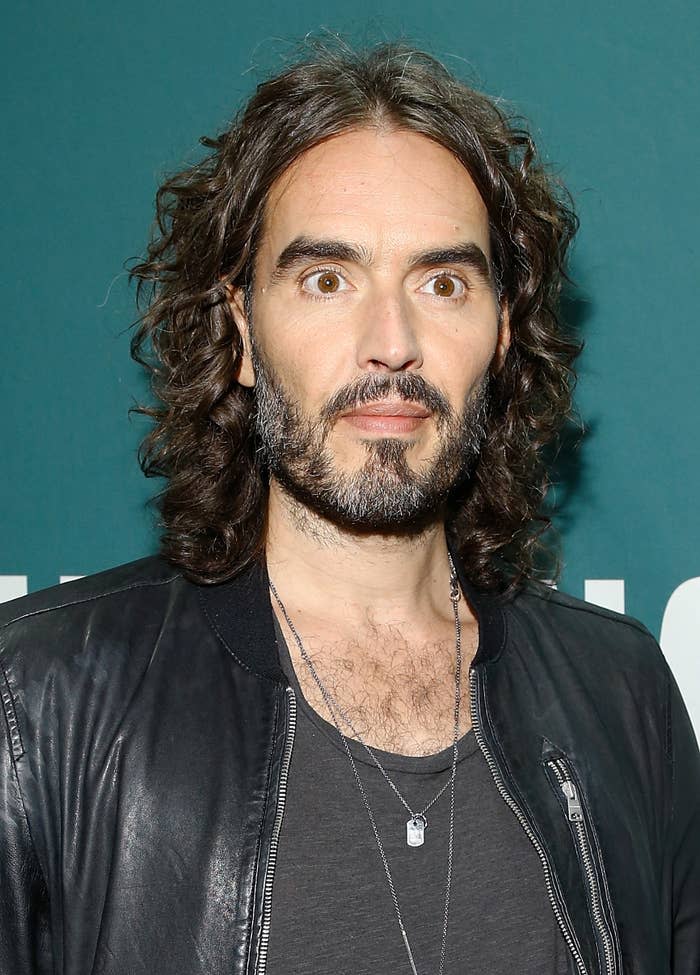 Closeup of Russell Brand