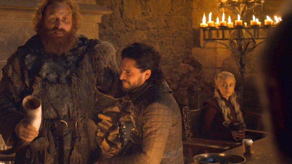The coffee cup in 'Game of Thrones'