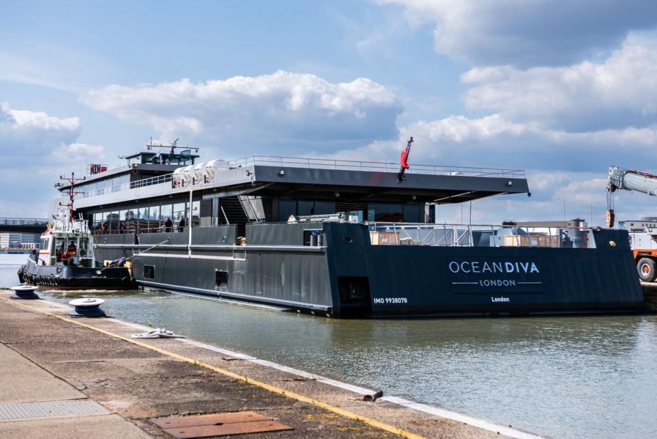 ‘Party boat’ Oceandiva is now berthed in the capital  (Smart Group)