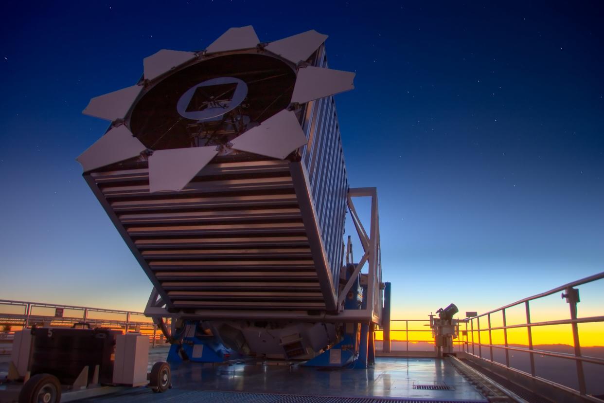 sloan digital sky survey telescope sunset sdss