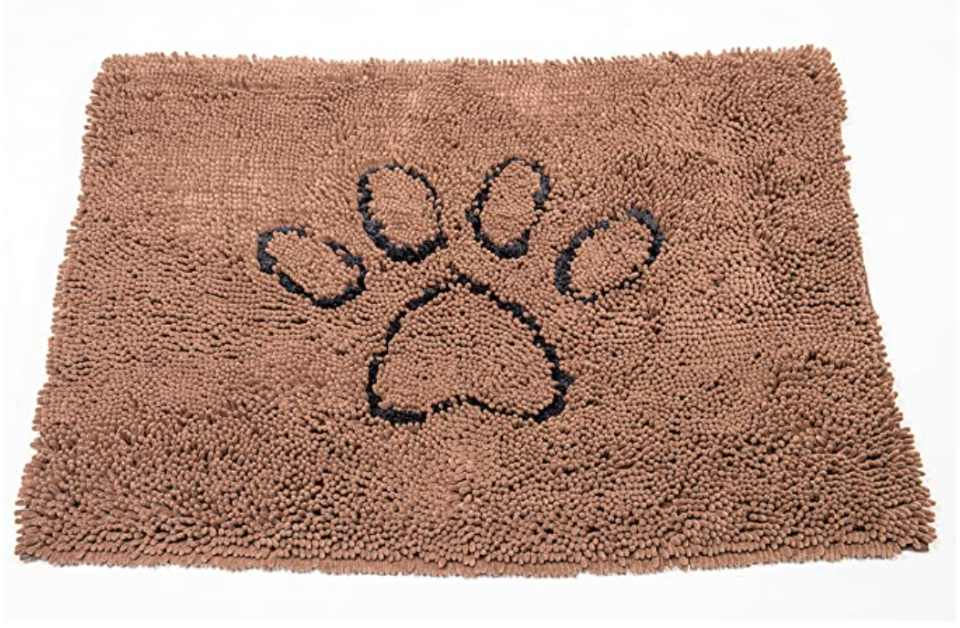 Dog Gone Smart doormat  to clean dirty dog paws