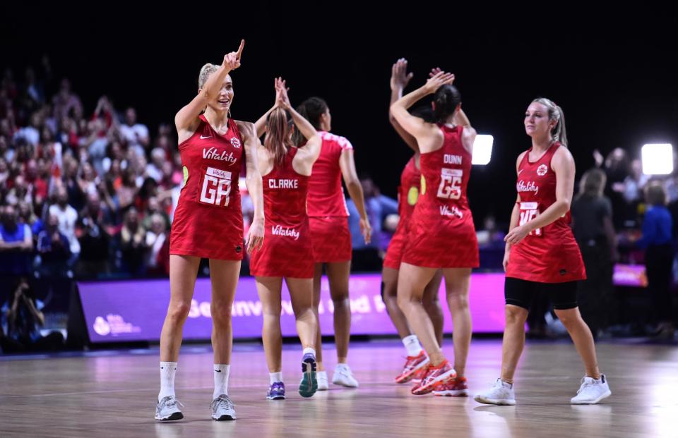 England play South Africa in their last World Cup group game on Thursday night, with coach Tracey Neville insisting the identity of their semi-final opponents is “irrelevant”.If England win, they are set to face Australia after their narrow win over New Zealand earlier in the day.South Africa, who are also in the last four, beat England in the last meeting between the sides this year.Neville said: “It is irrelevant what happens in the other group. If you want to stand on the top of the podium, you have to beat everyone. We have to keep the momentum.”England — led by skipper Serena Guthrie — beat Trinidad and Tobago 72-46 on Wednesday night.* * * Start timeSouth Africa vs England gets underway at 8pm tonight. * * * Live streams and TV informationThe match at the 11,000-capacity M&S Bank Arena in Liverpool is available to watch live on Sky Sports Netball and Sky Sports Mix. Viewers can watch tonight's match and the rest of the competition for FREE on Sky Sports Youtube. Live coverage is also available on the BBC Sport website. * * * South Africa vs England ticketsFor ticket information, click here to access the Netball World Cup's official ticketing website.* * * Betting tips via Betfair | UK users only | Subject to change * South Africa to win: 7/4 * England to win: 2/5