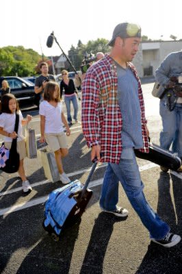 In 2009, a family trip to the store turns into a spectacle. (Ray Tamarra/Getty Images)