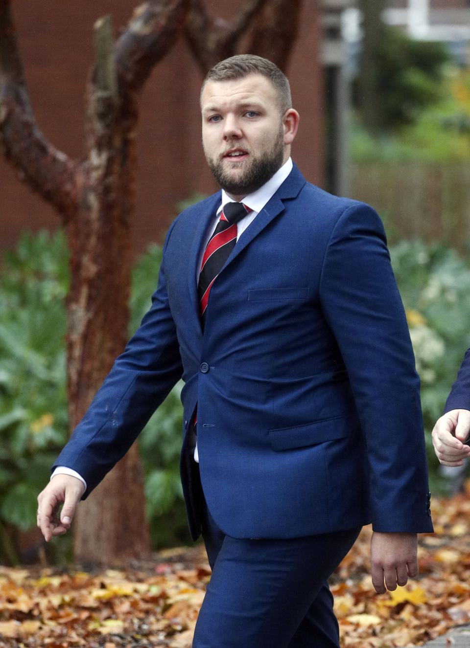 Pc Declan Jones assaulted two members of the public on consecutive days during the first coronavirus lockdown (Steve Parsons/PA) (PA Archive)