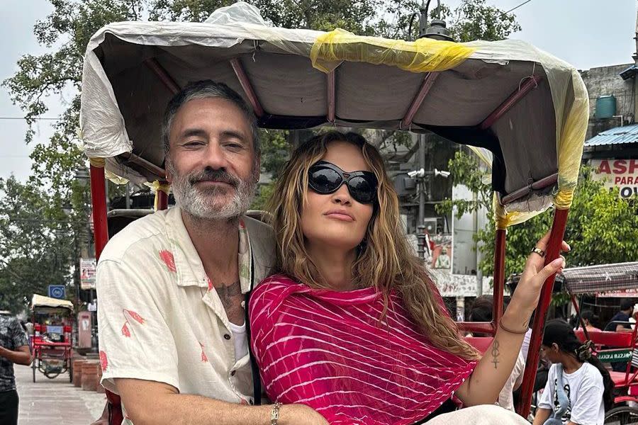 <p>Rita Ora/Instagram</p> Rita Ora posted a sweet Instagram tribute to husband Taika Waititi in honor of his 48th birthday.