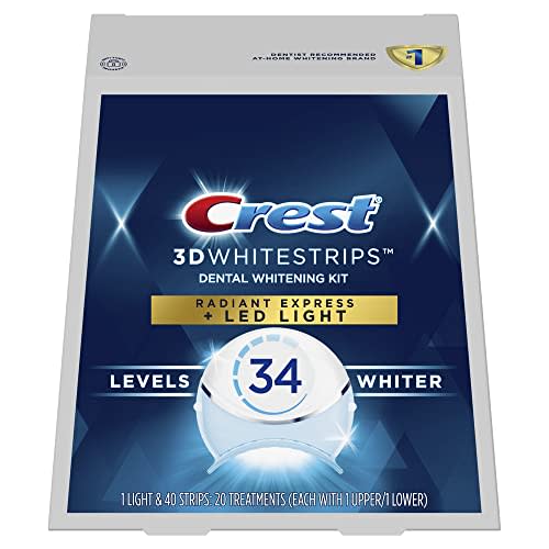 Crest 3D Whitestrips + LED Light