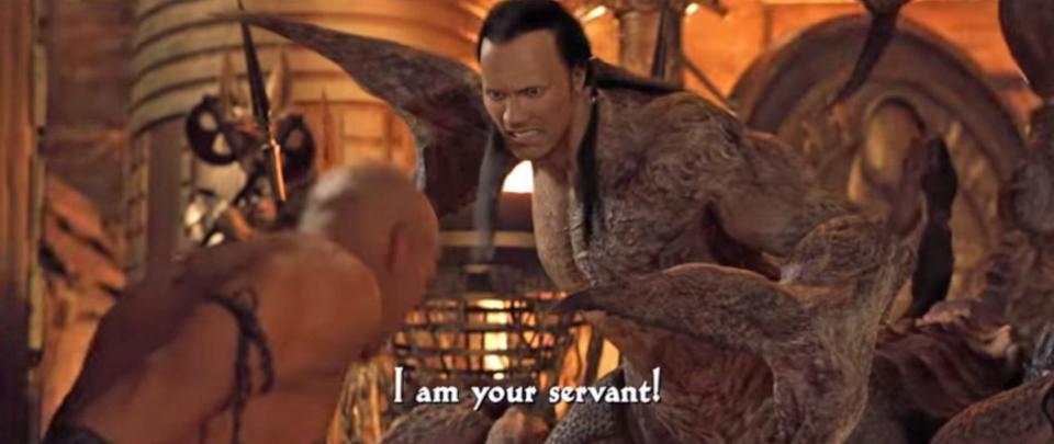 The Scorpion King, Dwayne Johnson