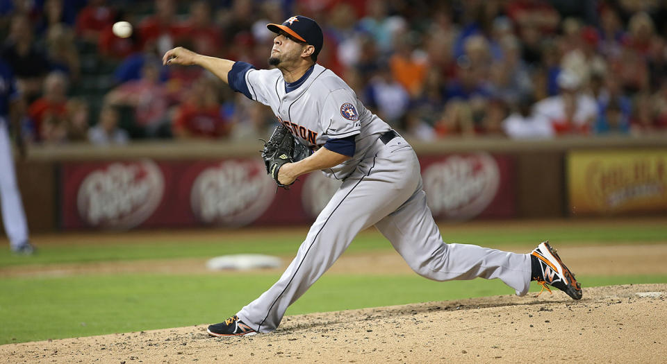 Rhiner Cruz could wind up being a sneaky good pickup for the Blue Jays. (Rick Yeatts/Getty Images)