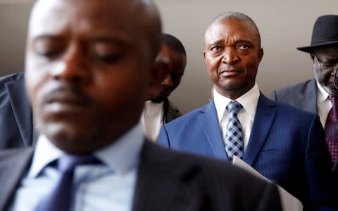 Emmanuel Ramazani Shadary, Former Congolese Interior Minister and presidential candidate - Credit:  BAZ RATNER/Reuters