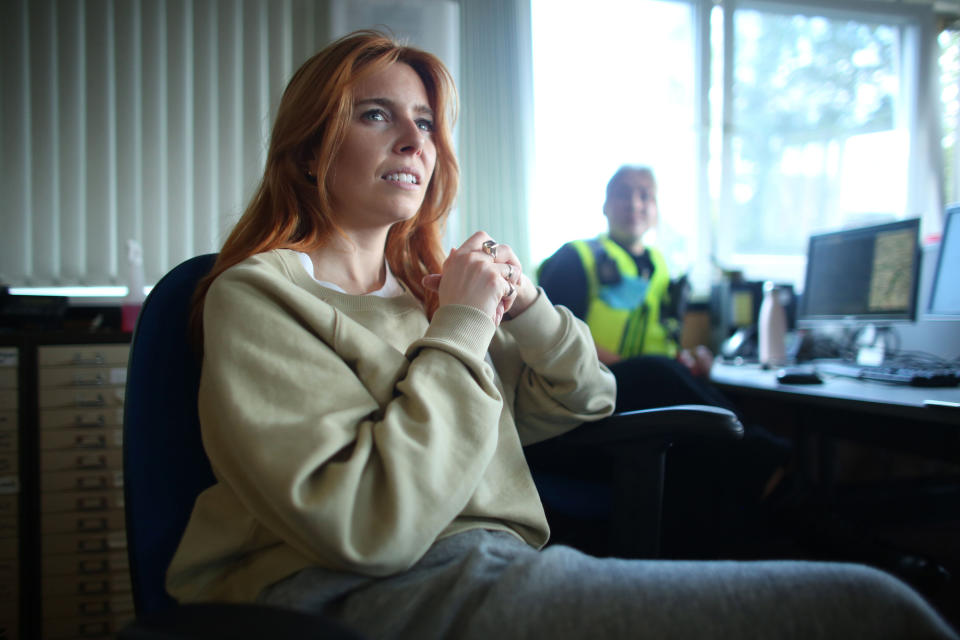 Programme Name: Stacey Dooley: Stalkers - TX: n/a - Episode: Stacey Dooley: Stalkers (No. n/a) - Picture Shows:  Stacey Dooley - (C) Screen Dog Productions - Photographer: Alana McVerry