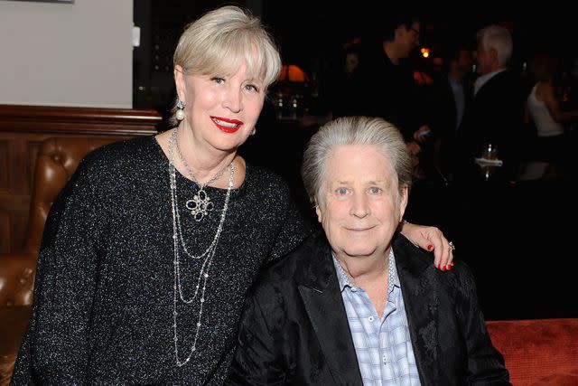 <p>Stefanie Keenan/Getty</p> Melinda Wilson and Brian Wilson on September 7, 2014 in Toronto, Canada.