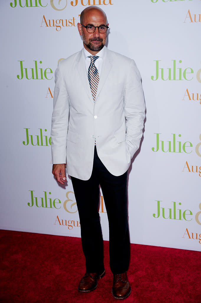 Julie and Julia NY Premiere 2009 stanley Tucci