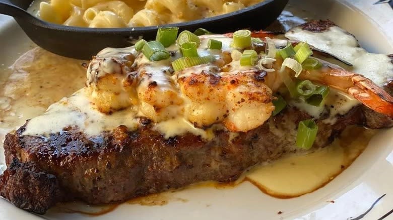 Surf and turf, Saltgrass