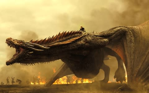 Daenerys's Drogon - Credit: Entertainment Weekly