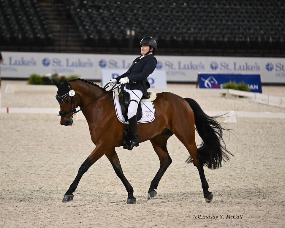 Béa de Lavalette will compete in dressage at the 2020 Paralympic Games in Tokyo. (Photo courtesy of Elizabeth de Lavalette)