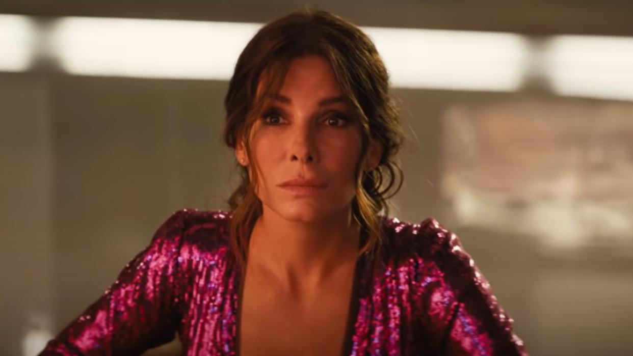  Sandra Bullock is Loretta in The Lost City. 