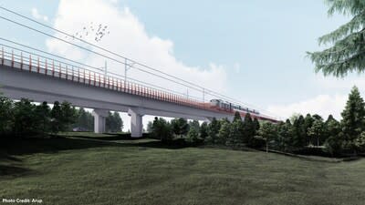 Eglinton Crosstown West Extension Elevated Guideway (CNW Group/Aecon Group Inc.)