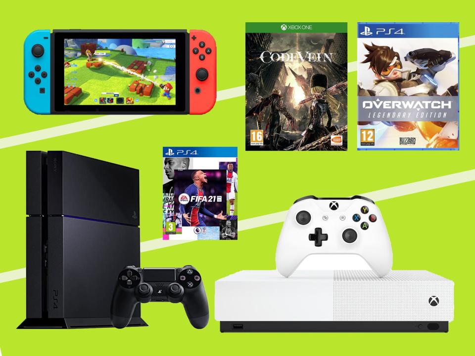 <p>For onelast day, we’ll be bringing you the biggest discounts across consoles, controllers, games and bundles</p> (The Independent )