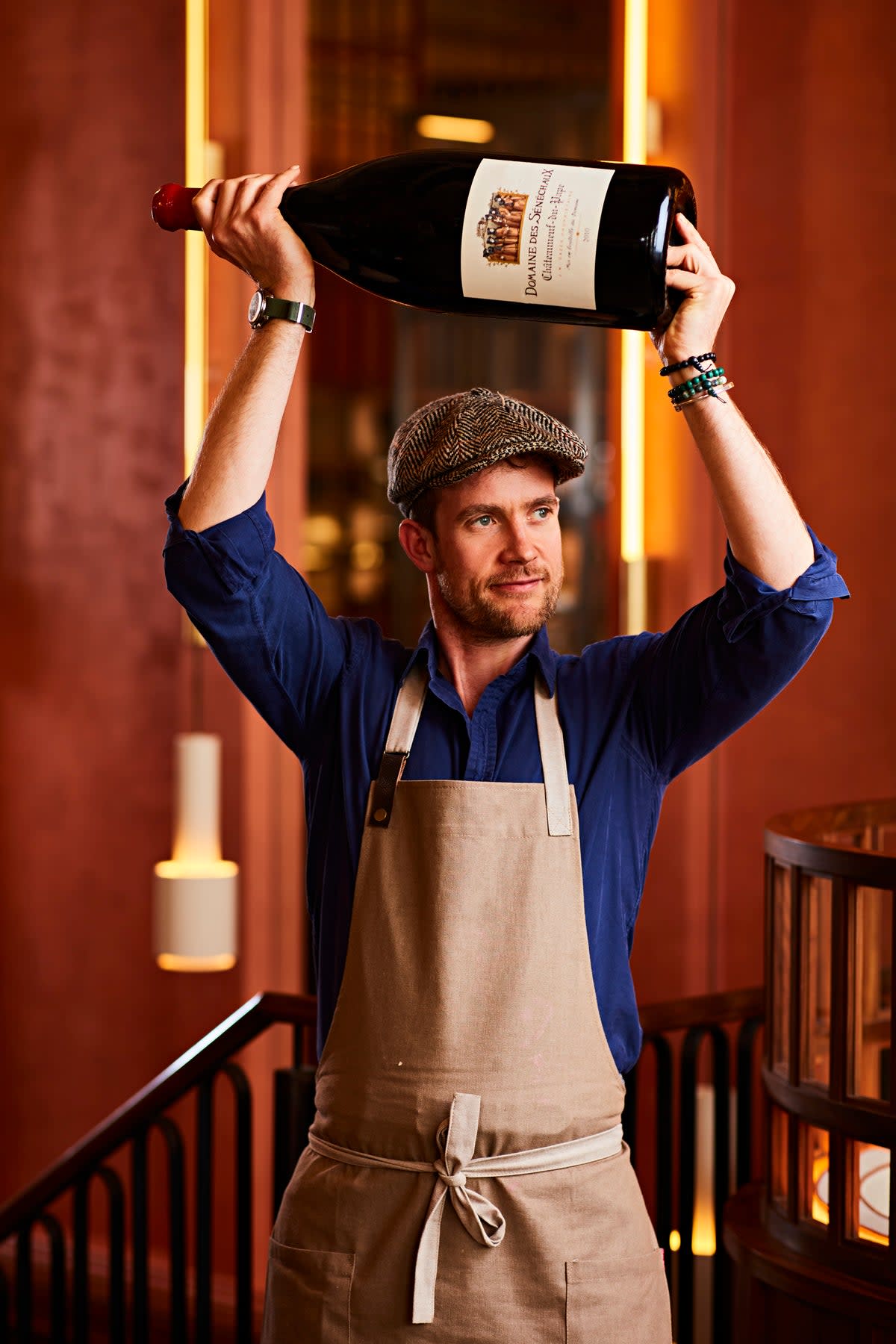 Got the bottle: restaurant owner François O’Neill (Steven Joyce)