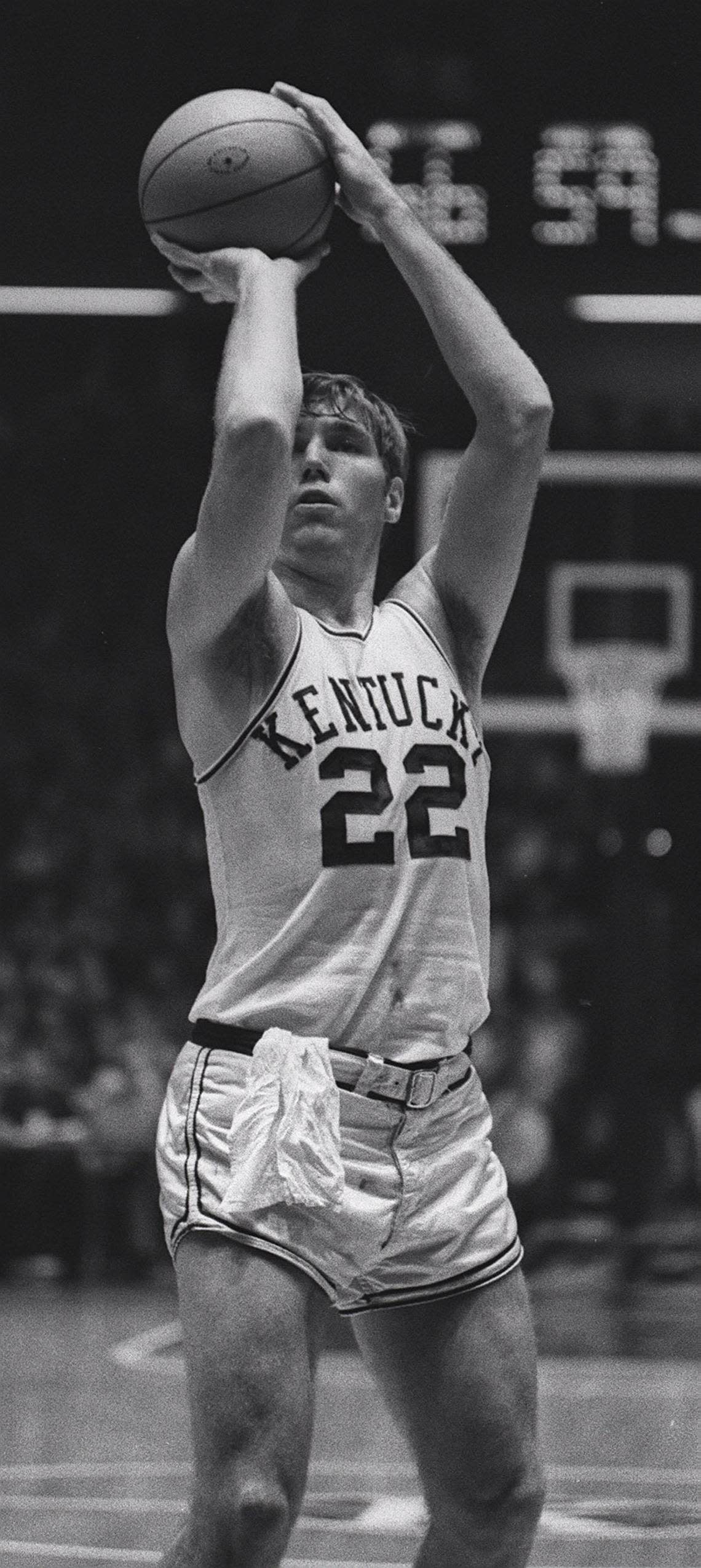 Mike Pratt played for Kentucky from 1967-70, amassing 1,359 points across three seasons.