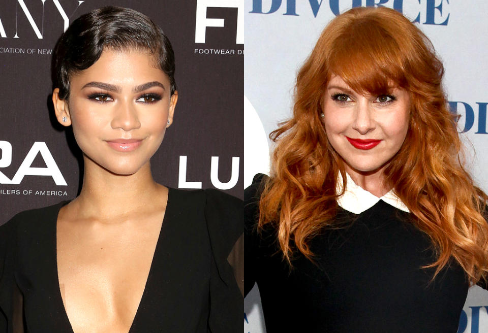 <p><i>Difficult People</i> star Julie Klausner was the latest celebrity to take Zendaya to task over her looks. Unlike the 2015 feud between Zendaya and Giuliana Rancic regarding the dreadlocks the young actress sported at the Oscars, this had to do with her body. "Zendaya's ultimate retort to Giuliana Rancic is starving herself down to the size of one of her elbowz," was one of the <a rel="nofollow" href="https://www.yahoo.com/celebrity/really-want-next-zendaya-feuds-000235400.html" data-ylk="slk:many remarks;elm:context_link;itc:0;sec:content-canvas;outcm:mb_qualified_link;_E:mb_qualified_link;ct:story;" class="link  yahoo-link">many remarks</a> the comedian wrote on Twitter. "You don't have to have an eating disorder to attend the Kids' Choice Awards …but it helps!" The Disney Channel star fired back, "Do you find this funny? I will write another paragraph to educate you as well. #youreallywannabenext." The two went back and forth with no resolution. Klausner concluded, "I'm not for everyone. You can take it or leave it! It's legal and more than OK not to like me!" (Photo: AP Images) </p>