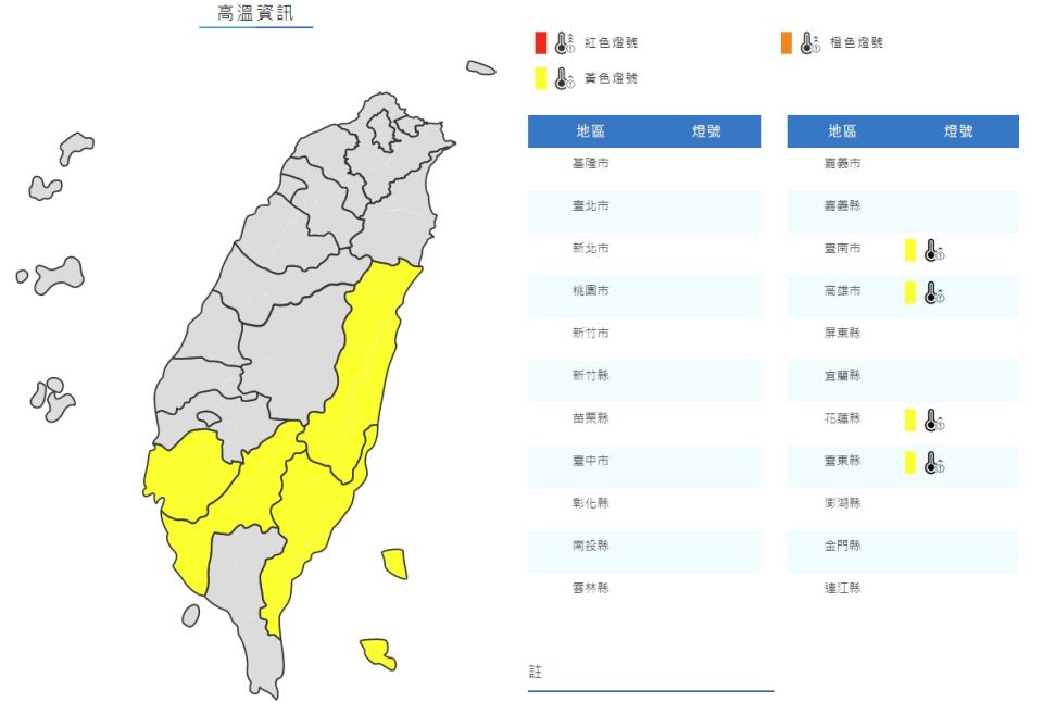 （取自氣象局網站）