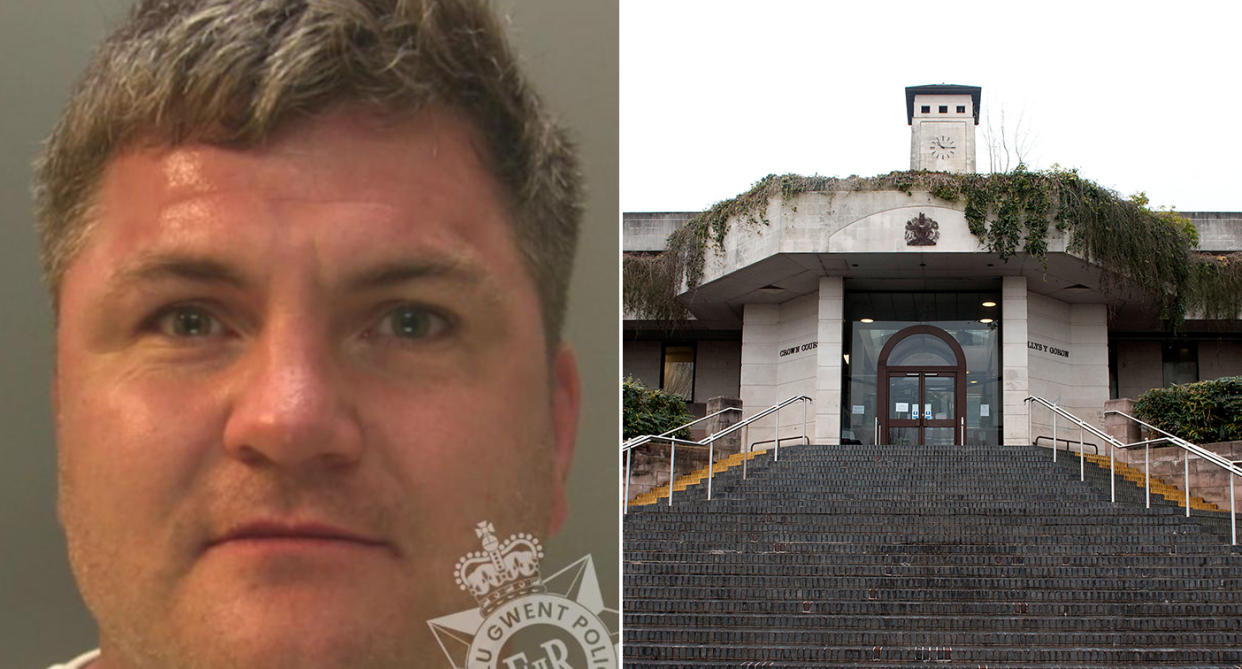 Andrew Lester was sentenced at Newport Crown Court to 21 months in prison. (Wales News/PA)