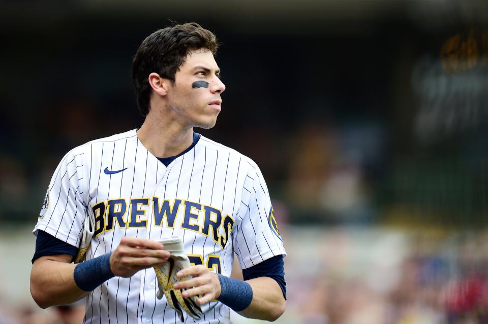 The contemplative stare of a man who's played nearly 1,500 MLB games