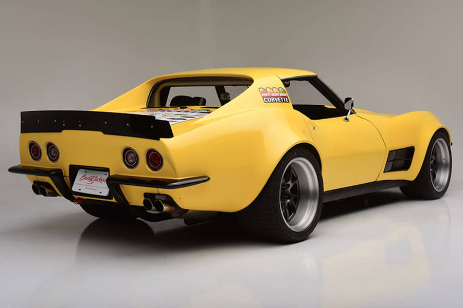 僅48小時打造！1972翻新版Chevrolet Corvette將現身汽車拍賣會！