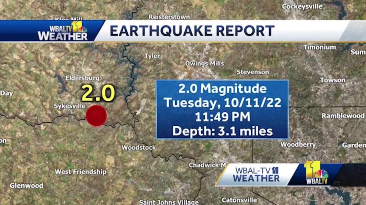 Small earthquake hits Maryland late Tuesday night [Video]