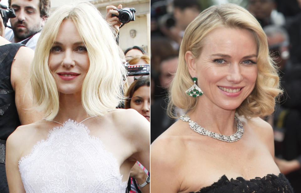 Von der Lady zum Vamp – fast hätten wir Naomi Watts nicht mehr wiedererkannt! Auf der Pariser Fashion Week 2015 zeigte die Schauspielerin, was für einen gewaltigen Unterschied schon eine kleine Veränderung machen kann: Die 46-Jährige hat ihr sowieso schon blondes Haar um einige Nuancen aufhellen lassen und leicht geglättet. Das Ergebnis: ein völlig neuer Look, der eine ungeahnte Facette von Naomi zeigt und sie zehn Jahre jünger aussehen lässt. (Bilder: WENN)