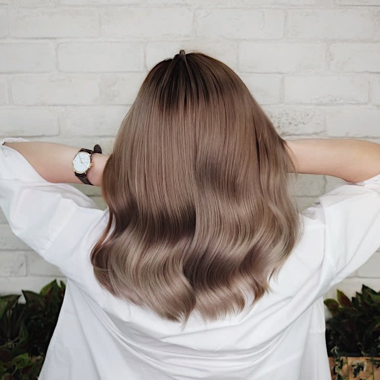 <em>Brown-Beige Ombre by <a href="http://www.beautyundercover.sg/hair/harts-salon-bugis-tan-quee-lan/" rel="nofollow noopener" target="_blank" data-ylk="slk:HARTS Salon @ Bugis;elm:context_link;itc:0;sec:content-canvas" class="link ">HARTS Salon @ Bugis</a></em>