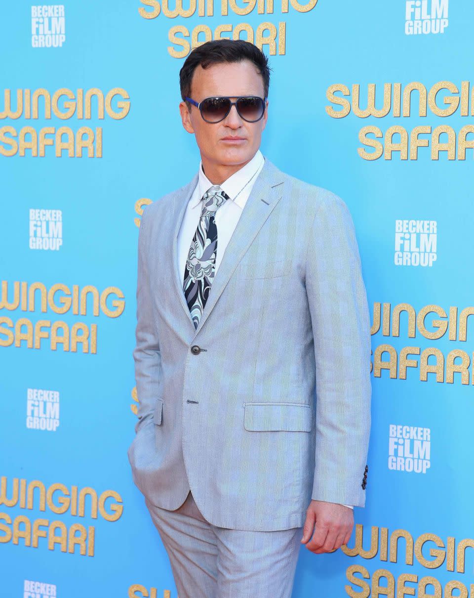 Julian McMahon weighed in on being the Sexiest Man Alive at the Swinging Safari premiere. Source: Getty