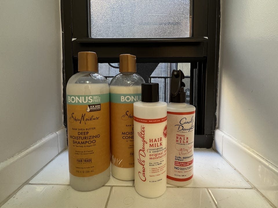hair products Pauline Villegas cross country move packing Los Angeles New York