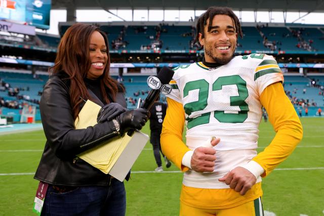 Jaire Alexander delivers must-see post-game interview after Packers win  over Dolphins on Christmas, then trolls Jaylen Waddle