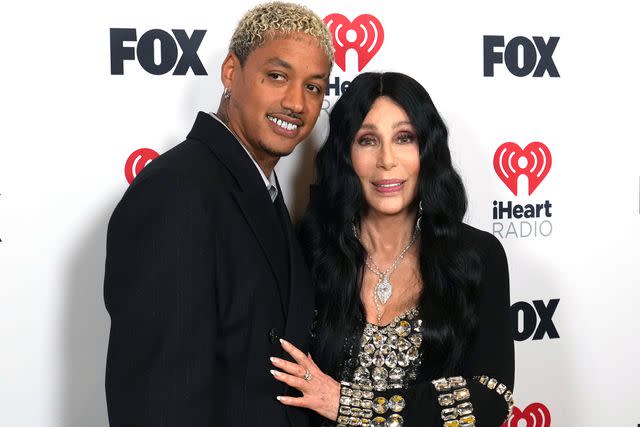 <p>Jeff Kravitz/FilmMagic</p> Cher and Alexander "AE" Edwards