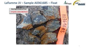 Laflamme JV- Sample A0361685 Float