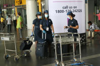 Misma situación la de los indios con solo 1 aerpuerto de media por cada 100.000 kilómetros. (Photo by Debajyoti Chakraborty/NurPhoto via Getty Images)